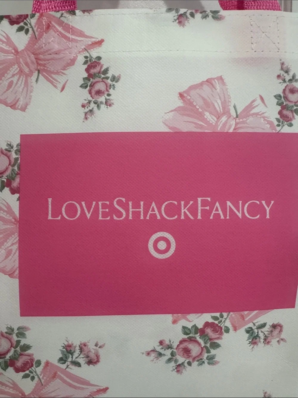 LoveShackFancy x Target limited-edition reusable tote bag - NEW